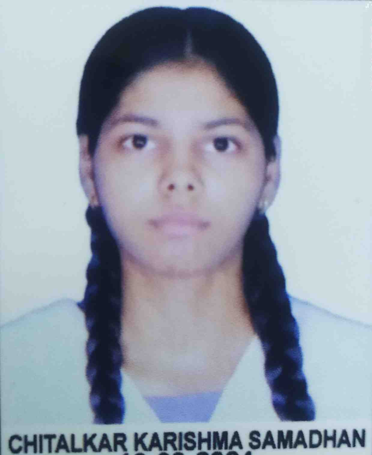 CHITALKAR KARISHMA SAMADHAN